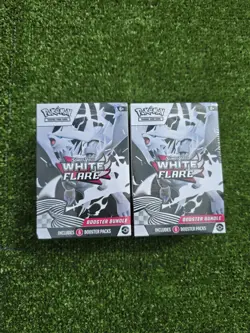 Pokemon TCG S&V Black Bolt & White Flare Booster Bundle X4 - Image 2