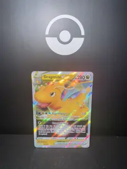 Pokemon TCG Dragonite VSTAR 050/078 Pokemon GO Holo NM - GM - Image 1