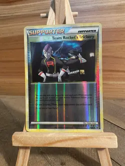 Pokemon Undaunted Reverse Holo Team Rocket's Trickery #78/90 LP - Image 1