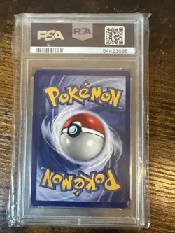 1999 Pokemon Base Set Shadowless Red Cheeks Pikachu #58 PSA 6 EX-MT - Image 3
