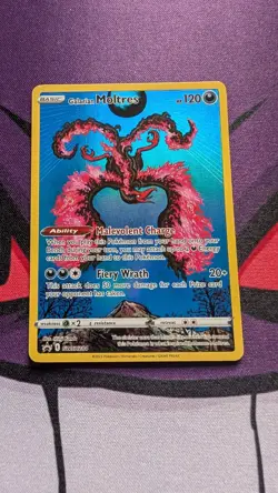 Pokemon TCG Galarian Moltres SWSH284 Crown Zenith Black Star Promo NM - Image 1