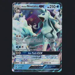 Alolan Ninetales GX 22/145 Guardians Rising Ultra Rare Holo Pokemon TCG NM 🔥 - Image 1