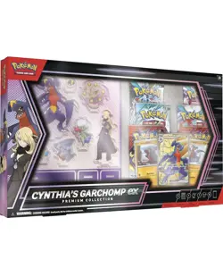 Pokemon -Cynthia's Garchomp Ex Premium Collection Box - New & Sealed - UK Seller - Image 1