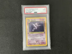 1999 Pokemon FOSSIL - HAUNTER - HOLO - 1ST EDITION - MINT - PSA9 - Image 1