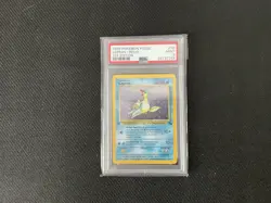 1999 Pokemon FOSSIL - LAPRAS - HOLO - 1ST EDITION - MINT - PSA9 - Image 1