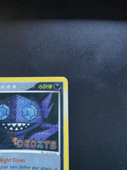 Pokemon TCG Sableye EX Deoxys 23/107 Reverse Holo MP Rare Card - Image 4