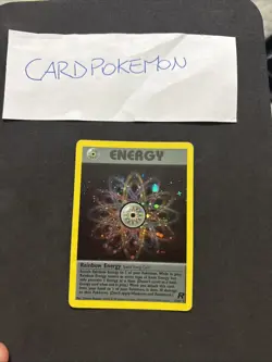 Pokemon Card Rainbow Energy 17/82 -Eng-Holo-exc/Nm! - Image 1