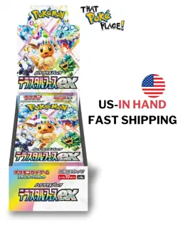 Terastal Festival ex Booster Box sv8a Pokemon Card Japanese New Sealed w/shrink - Image 1