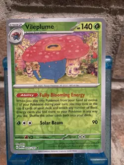 Vileplume Reverse Holo NM 045/165 Scarlet & Violet 151 Pokemon Card - Image 1