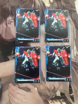 4x GM - ST01-005 NM - Gundam TCG Card Game - Image 1