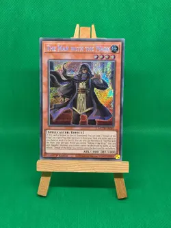 MZTM-EN001 The Man with the Mark Secret Rare Yu-Gi-Oh Card 1st Edition New - Image 1