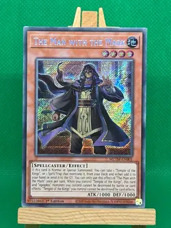 MZTM-EN001 The Man with the Mark Secret Rare Yu-Gi-Oh Card 1st Edition New - Image 5