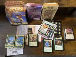 Lot of Over 375 Harry Potter TCG Cards 2001 2002 Wizards of the Coast WOTC - Image 1