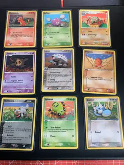 Sachiko Adachi Artist Bundle 9 x Pokemon Cards No Duplicates - Image 2