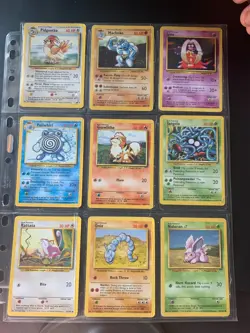 Base set Bundle 18 x Pokemon Cards 1 x Rare No Duplicates WOTC - Image 4