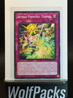 2025 Yu-Gi-Oh! - Trap Card Artmage Peripeteia Turmoil #DOOD-EN075 1st Edition - Image 1
