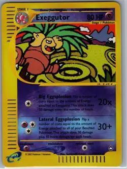 Exeggutor 13/147 Reverse Holo - E Series Aquapolis - Pokemon Card - LP - Image 1