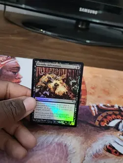 Blowfly Infestation Shadowmoor Foil MTG Lightly Played - Image 1