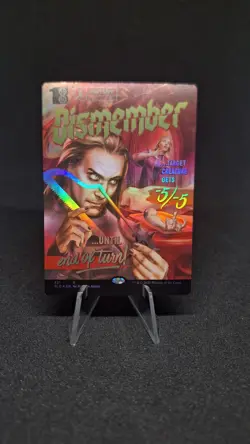 Foil Dismember - Monster Movie Marathon Secret Lair Drop - Image 1