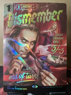 MTG Dismember 321 Foil Secret Lair Drop - Image 1