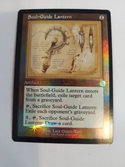 Soul-Guide Lantern (Schematic) The Brothers' War: Retro Frame Artifacts Foil - Image 1