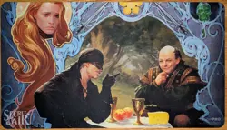 Magic the Gathering Ultra Pro Playmat Secret Lair Battle of Wits - Image 1