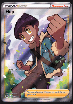 Hop 073/073 Champion's Path Ultra Rare Trainer Holo Pokemon TCG Card 2020 NM - Image 1