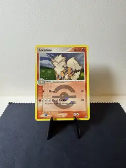 Pokemon TCG: 2004 EX FireRed & LeafGreen Arcanine 18/112 Reverse Holo NM - Image 2