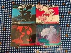 Pokemon TCG Box Set DESTINED- JOURNEY- BLACK BOLT & WHITE FLARE ETB BUNDLE COMBO - Image 1