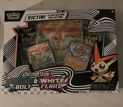 Pokemon Black & White Unova Victini Illustration Collection Sealed - Image 1
