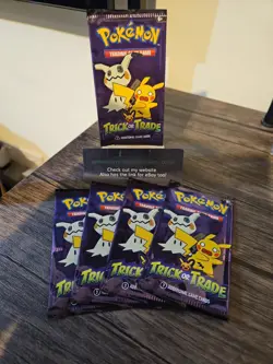 5 x Pokemon Trick or Trade BOOsters 2023 - 5 Booster Packs New & Sealed - Image 5