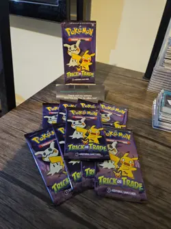 10 x Pokemon Trick or Trade Boosters 2023 - 10 Booster Packs New & Sealed - Image 3