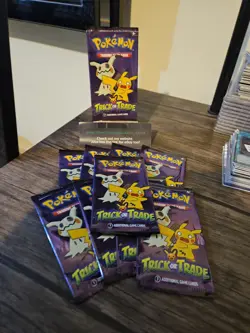 10 x Pokemon Trick or Trade Boosters 2023 - 10 Booster Packs New & Sealed - Image 5