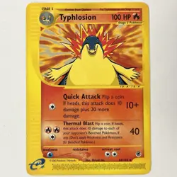 Typhlosion 64/165 - LP - Non Holo Rare - Pokemon Expedition 2002 WOTC - Image 1