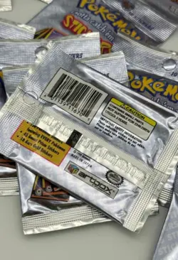 Pokemon Stickers Artbox Series 1 - 1999 Official Nintendo - 1x Booster Sealed - Image 3