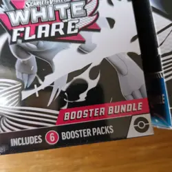 Pokemon TCG S&V 1 x Black Bolt & 1 x White Flare Booster Bundle 6 Packs Per Box - Image 3