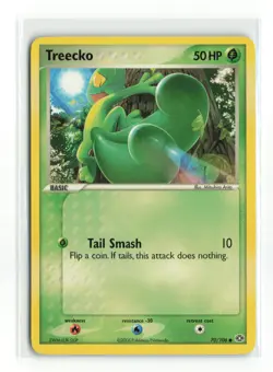 TREECKO 70/106 EMERALD POKEMON TCG LP - Image 1