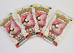 Pokemon TCG: Scarlet & Violet 151 - English Booster Pack x 4 - Image 1