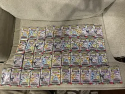 Prismatic Evolutions Booster Pack Lot 42 FACTORY SEALED PACKS Pokemon TCG Lot - Image 1