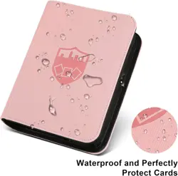 Trading Card Binder 4 Pocket, PU Cover Card Binder for 160 Cards, Trading Ca... - Image 3