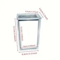 Magnetic Clear Acrylic Card Display Case for TCG MTG Booster Packs - - Image 1