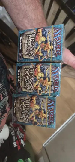 New Sealed Urza's Legacy 60 Card PreConstructed Theme Deck Time Drain MTG - Image 1