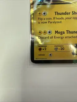 Pokemon Pikachu TCG EX XY174 Holo Rare Promo Card Black Star - Image 2