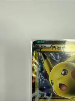 Pokemon Pikachu TCG EX XY174 Holo Rare Promo Card Black Star - Image 5