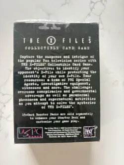 Rare sealed box 1996 The X Files Collectible Card Game 60-Card Starter Deck! - Image 2