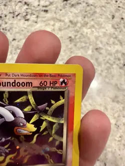 Dark Houndoom Pokemon Card Rare Holo 7/105 Neo Destiny 2002 LP - Image 3