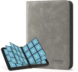 9 Side Loading Pocket Card Album Hold Up to 540 Cards, Zipper Binder for Card... - Image 2