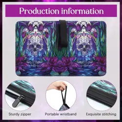 Card Binder 4/9 Pocket PU Waterproof Trading Binder Compatible with Mtg/ygo/t... - Image 4
