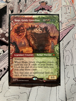 (Showcase) Hugs, Grisly Guardian | Bloomburrow: 333 | Near Mint | MTG Card - Image 2