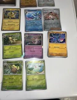 Pokemon Prismatic evolutions card lot with an assortment of bulk all NM+ - Image 5